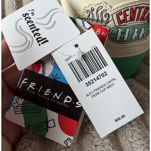 Loungefly Friends Central Perk Mini Backpack and Scented Coffee Cup Bag Set - Picture 4 of 10